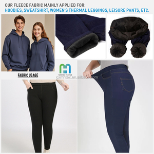 Tissu polaire en coton mélangé perméable à l'air par le Yard Legging Fabric Stretch Elastic Fabric for Women's Pants & Trousers - Product Image 6