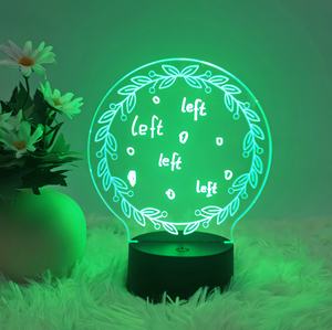 Regalo corporativo recuerdo recargable <span class=keywords><strong>LED</strong></span> luz nocturna marcador tablero de mensajes con bolígrafo niños luz nocturna regalo - Product Image 3