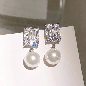 Orecchini Pendenti Eleganti da Donna, Gioielli Chic alla Moda, Accessorio Minimalista per Uso Quotidiano, Design in Stile Dolce - Product Image 2