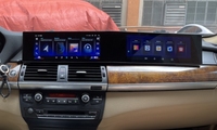 Double Grand Écran Android 21" Android 15 pour BMW X5 E70 X6 E71 CIC 2007-2013 Autoradio GPS Stéréo Navigation Multimédia Lecteur DVD avec DSP