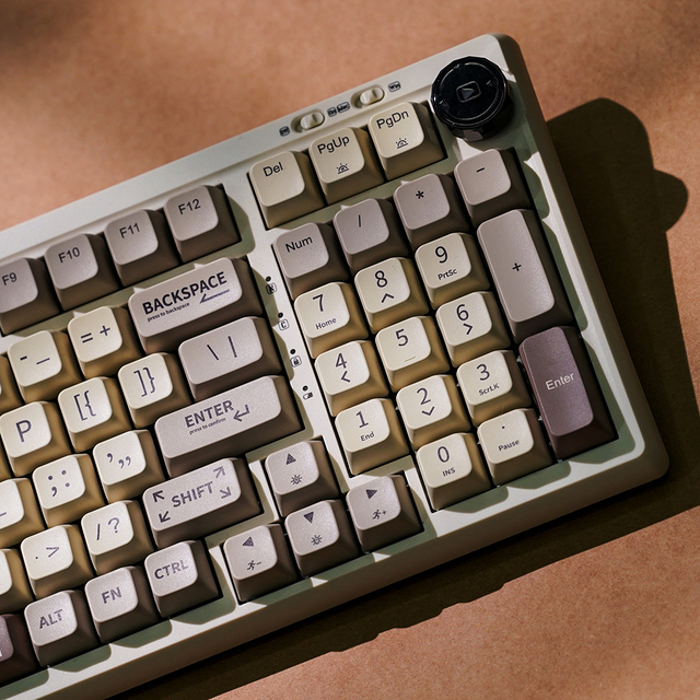 EPOMAKER RT100 Retro Mechanical Keyboard with Custom Display Screen Hot Swappable Mechanical Keyboard Gaming Mechanical Keyboard