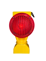Lampe clignotante solaire LED pour cône de signalisation routière, avertisseur de chantier, barrière de circulation