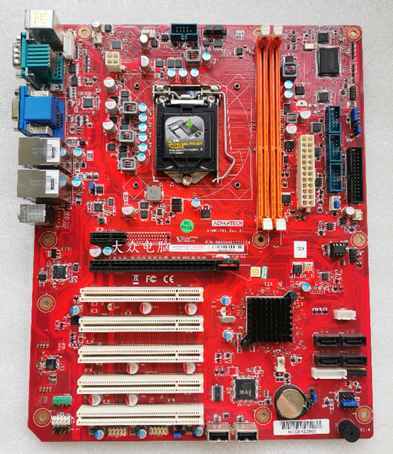 Original Advantech Industrial Motherboard AIMB-701 Rev.A1 AIMB-701G2-00A1E ATX LGA1155 H61 Industrial Control Mainboard in Stock