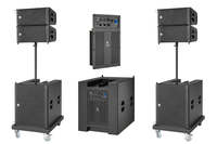 Woofer CVR bidireccional de 8 pulgadas, sistema de matriz de línea para interiores/exteriores activo/pasivo, equipo de sonido de Audio profesional para conciertos