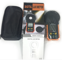 Testeur pédomètre lux 1/2 bits, affichage LCD standard de lumière led numérique, capteur de lumière de prix fc mini