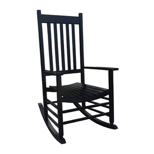 Meilleure vente, ensemble de chaises à bascule Vintage marron, confortable, avec coussin et Table pour une petite sieste en plein air - Product Image 3