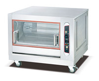 LYROE Commercial Restaurant industriel électrique en acier inoxydable, commande automatisée combinée four à vapeur à 6 couches