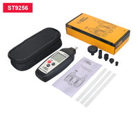 Sensor Cerdas ST9256 2 in 1 Tachometer Digital Kontak & Non-kontak Pengukur Kecepatan Rotasi Motor RPM Meter Laser Fotoelektrik Speedometer