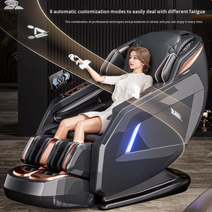 เก้าอี้นวด LEERCON รุ่นใหม่ คุณภาพสูง ระบบ 4D นวดทั่วร่างกาย แบบไร้แรงโน้มถ่วง ด้วยแรงดันอากาศ ประหยัดพลังงาน มอเตอร์เงียบ 120 วัตต์ พร้อมตั้งเวลา - Product Image 3