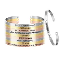 Bangles Engraved  Inspirational Quotes  Keepsakes Plus