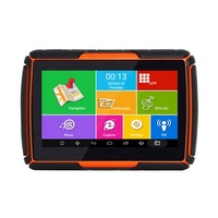 Navegador GPS Android A40 de 4.3 Pulgadas para Motocicleta, Resistente al Agua, con WIFI, Google Play, Batería Recargable, Mapas Mundiales, Visor de Fotos