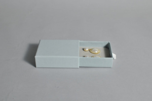 Boîte à bijoux en carton personnalisée pour alliances Boucles d'oreille Bracelets Colliers Organisateur Emballage de bijoux Boîte cadeau sans logo - Product Image 6