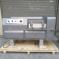Automatische Verse En Bevroren Rundvlees Kip Borst Varkensvlees Dicer Zalm Tonijn Kubus Cutter Vlees Snijmachine