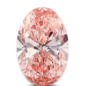 Diamante Rosa Vívido de Laboratorio de Primera Calidad, Corte Oval Brillante, 2.90 Quilates, con Brillo Excepcional para Joyería Fina - Product Image 2
