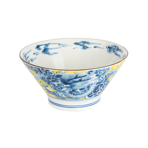 Cuenco de porcelana japonesa de cerámica blanca con un hermoso patrón - Product Image 1