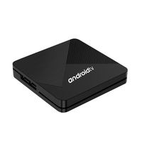 Nuevo TV Box Android 14 de Alta Velocidad con Streaming 4K, Quad Core Premium, 2GB de RAM, STB, WiFi de Doble Banda, Ethernet 100M, Bluetooth, Control Remoto por Voz