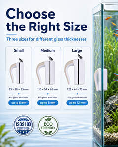Manyetik Yosun Kazıyıcı Süper Güçlü Mıknatıslı Cam Temizleyici Yosun Kazıyıcı Çift Taraflı Tank Temizleme AracıSon Tekliğinizdeki Akvaryum - Product Image 3