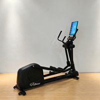 Elliptique commercial LZX-T23T avec grand écran LED, appareil de cardio-training pour salle de sport