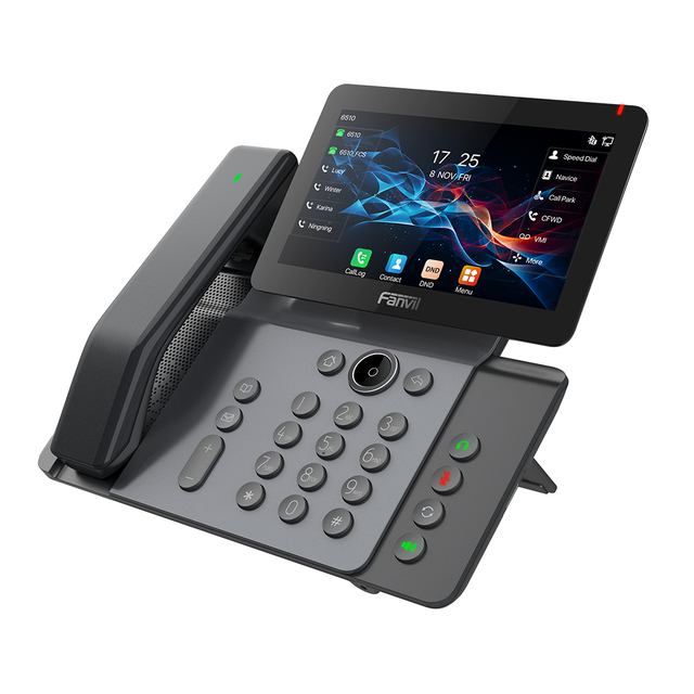 7 Inch Touch Screen Fanvil High-end IP Phone V66 Pro with Blue-tooth Headphone, Grandstream/Yea-link/Proolin /Flyingvoice Series