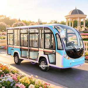 Bus électrique de tourisme ZOWN neuf et pas cher à vendre, 8 à 23 places, garantie de 2 ans, pour utilisation en ville et en extérieur - Product Image 1