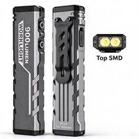 Lampe de travail LED portable, lampe torche, 1200 mAh, rechargeable par USB, clip magnétique, lampe d'inspection pour la réparation automobile, atelier