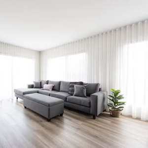 Rideaux Transparents Blancs Personnalisés <span class=keywords><strong>en</strong></span> Polyester Doux et Lumineux, Filtrant la Lumière, pour Fenêtre - Smart Cutains - Product Image 2