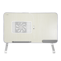 Ventilateurs de refroidissement USB pliables réglables, bureau d'ordinateur portable, bureau, OEM, grande taille, table d'ordinateur, plateau de lit, bureau confortable