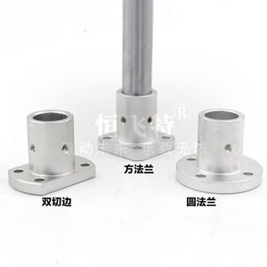 Soporte de guías lineales de aluminio, base de brida cuadrada para eje óptico, soporte de fijación, brida de 8, 10, 12, 15, 16, 20, 25, 30 mm - Product Image 3