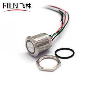 FILN 12V 5A 16MM 19MM 22MM <strong>Push</strong> <strong>Button</strong> <strong>Switch</strong> Waterproof Horn Latching Momentary <strong>Type</strong> Normally Closed <strong>Push</strong> <strong>Button</strong> <strong>Switches</strong> - Product Image 4