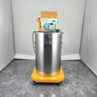 Système de revêtement en poudre électrostatique à conception modulaire, four de cuisson pour métal, équipement de peinture à performance accrue, offre PLC
