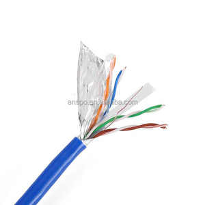 Đồng nguyên chất mèo 5 mèo 6 không được che chở cáp mạng cho máy tính Bộ định tuyến Camera An Ninh với RJ45 Giao diện mạng vá dây - Product Image 4