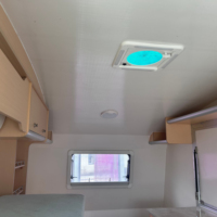 2025 MAICHE Remorque de camping pliable légère, étanche, moderne, à toit relevable, spacieuse, confortable, robuste, 2 personnes, 1000 kg, pour l'extérieur