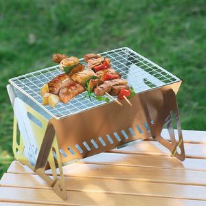 Barbecue au charbon de bois pliable de luxe, échantillon gratuit, pour les barbecues en famille et les pique-niques en plein air - Product Image 6