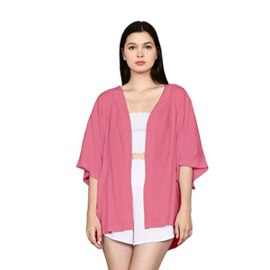 Cárdigan informal para mujer, ropa de verano, ropa de Bali colorida 100%, rayón personalizado, fabricante de Bali, fabricación Indonesia 2023 - Product Image 6