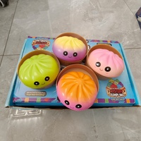 Jouets Squishy GL en forme de dumplings, en mousse PU, colorés, à remontée lente, jouet sensoriel doux à presser