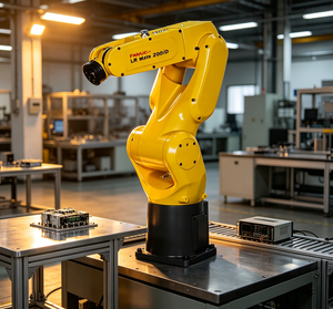 <span class=keywords><strong>Robot</strong></span> de Ensamblaje <span class=keywords><strong>Mini</strong></span> de Alta Precisión <span class=keywords><strong>Fanuc</strong></span> LR Mate 200iD/4S, <span class=keywords><strong>Robot</strong></span> Industrial Pequeño para Ensamblaje de Componentes Electrónicos - Product Image 1