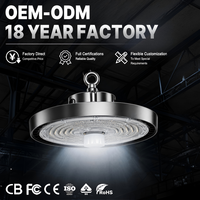 Lampe LED UFO High Bay 80W 120W 180W IP65 étanche pour centre commercial, gymnase, plafonnier – Fournisseur direct fabricant