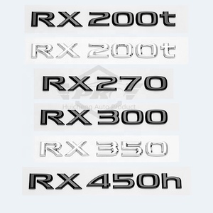 <span class=keywords><strong>Insigne</strong></span> d'autocollant de logo de lettre de coffre de style de voiture en métal pour <span class=keywords><strong>Lexus</strong></span> NX200t NX250 NX300h ES350 ES200 ES300 RX350 RX450 LX570 LX45 - Product Image 4