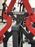 Machine Iso-Latérale Cross Lat Pulldown à Charge de Plaques pour Salle de Sport Commerciale – Équipement de Fitness pour le Renforcement des Dorsaux, des Latissimus Dorsi et du Haut du Corps