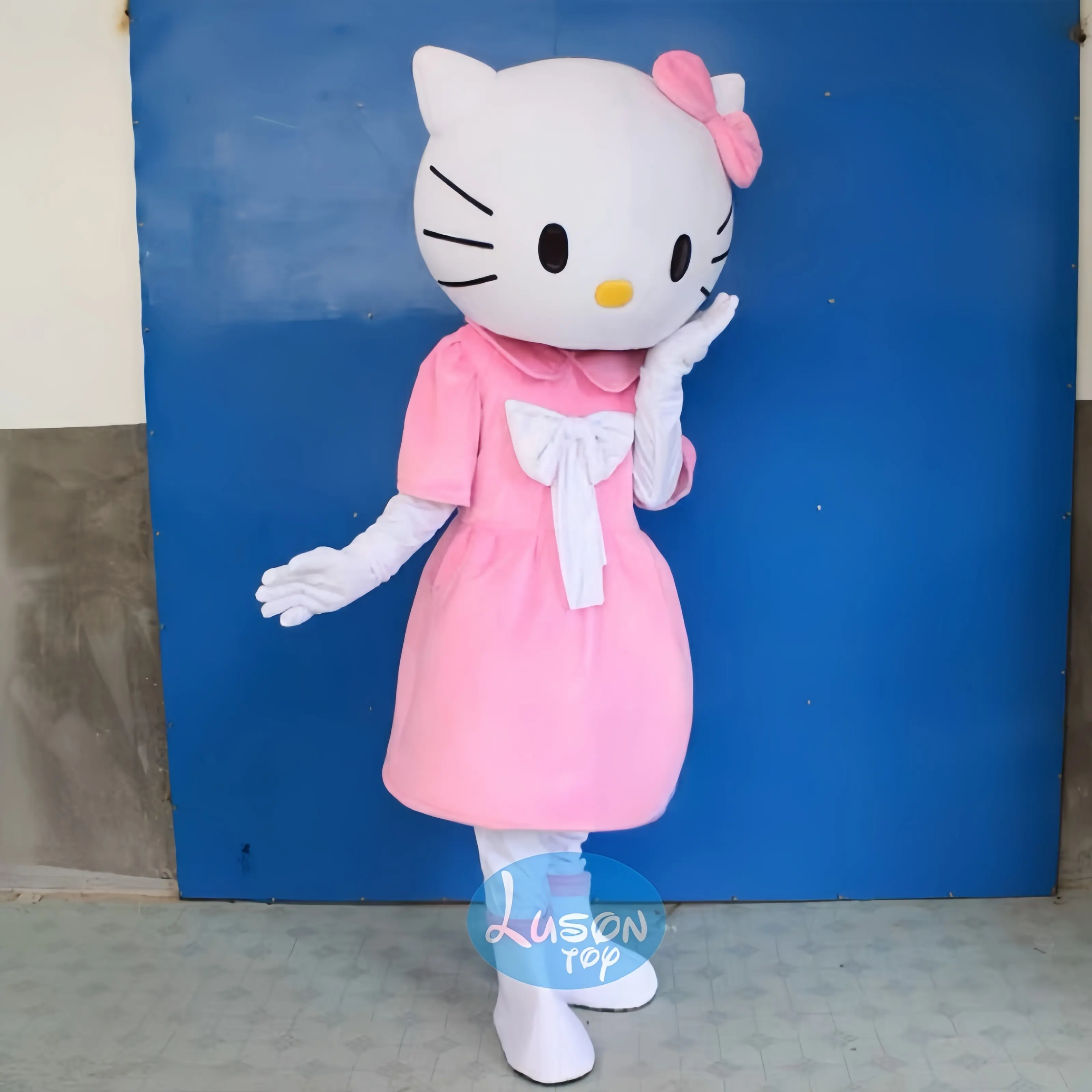 Kitty Mascot Costume Fancy Dress Halloween Cosplay Birthday Party Cosplay Gift Costumes For Adults