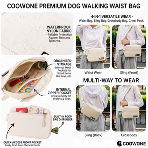 Riñonera para Perro con Logotipo Personalizado, Porta Bolsas de Excrementos, Bolsa de Entrenamiento de Nailon, Bolsa para Pasear Perros, Riñonera Cruzada para Correr, Bolsa de Cintura - Product Image 2