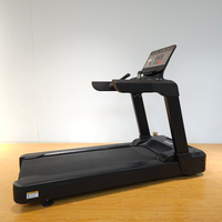 Caminadora Eléctrica Profesional Comercial para Gimnasio, Equipo de Fitness Deportivo con Motor y Pantalla LED para Correr y Hacer Ejercicio