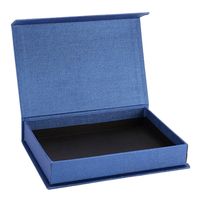 Boîte cadeau magnétique pliable personnalisée fermeture en ruban boîtes en papier doublées en aluminium pour emballage d'expédition de parfum nouvel ensemble cadeau personnalisé