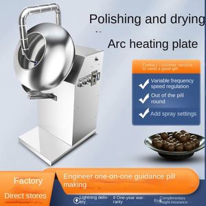 HB Commercial <b>Chocolate</b> Sugar Coating Polishing Machine Cooking Equipment with Motor 1-250kg/h Capacity - Product Image 3