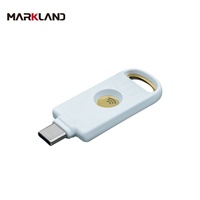 Llaves de Seguridad Identiv UTrust FIDO2 NFC+ USB-C, Multiprotocolo, Simples, Autenticación de Dos Factores