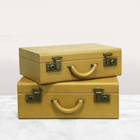 Boîte de rangement personnalisée, grande capacité, valise de luxe
