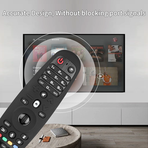 Étui de télécommande en silicone compatible avec <span class=keywords><strong>LG</strong></span> AKB75855501 <span class=keywords><strong>AN</strong></span>-MR20GA <span class=keywords><strong>AN</strong></span>-MR650A AKB75075301 <span class=keywords><strong>AN</strong></span>-<span class=keywords><strong>MR600</strong></span> <span class=keywords><strong>AN</strong></span>-MR650 <span class=keywords><strong>AN</strong></span>-MR18BA - Product Image 3