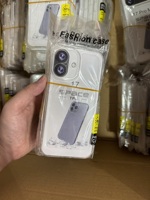 Coque de téléphone antichoc transparente en TPU souple effet cristal, très tendance, pour iPhone 17 Air 16 15 Pro Max