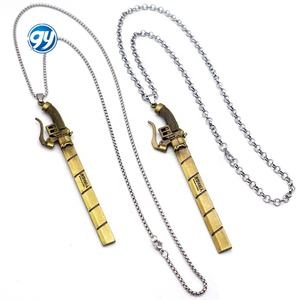 Attaque sur Titan 12CM ODM Gear Arme Lame Collier Enquête <span class=keywords><strong>Corps</strong></span> Anime Bijoux - Product Image 1