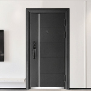 <span class=keywords><strong>Porte</strong></span> <span class=keywords><strong>d</strong></span>'<span class=keywords><strong>entrée</strong></span> de sécurité extérieure au design luxueux personnalisé; Portes <span class=keywords><strong>d</strong></span>'<span class=keywords><strong>entrée</strong></span> modernes pour les maisons - Product Image 2